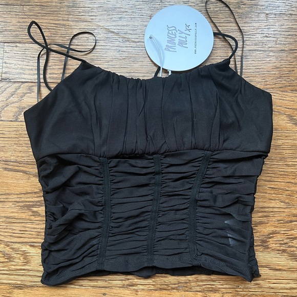 Princess Polly Concordia Top, Black - Picture 6 of 6